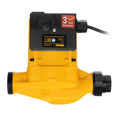 DENZEL Циркуляционный насос CP25-8 напор 8м 130л/мин 1м кабель монтажная длина 180мм