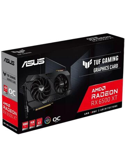 Видеокарта ASUS AMD Radeon RX 6500 XT TUF Gaming OC Edition 4Gb