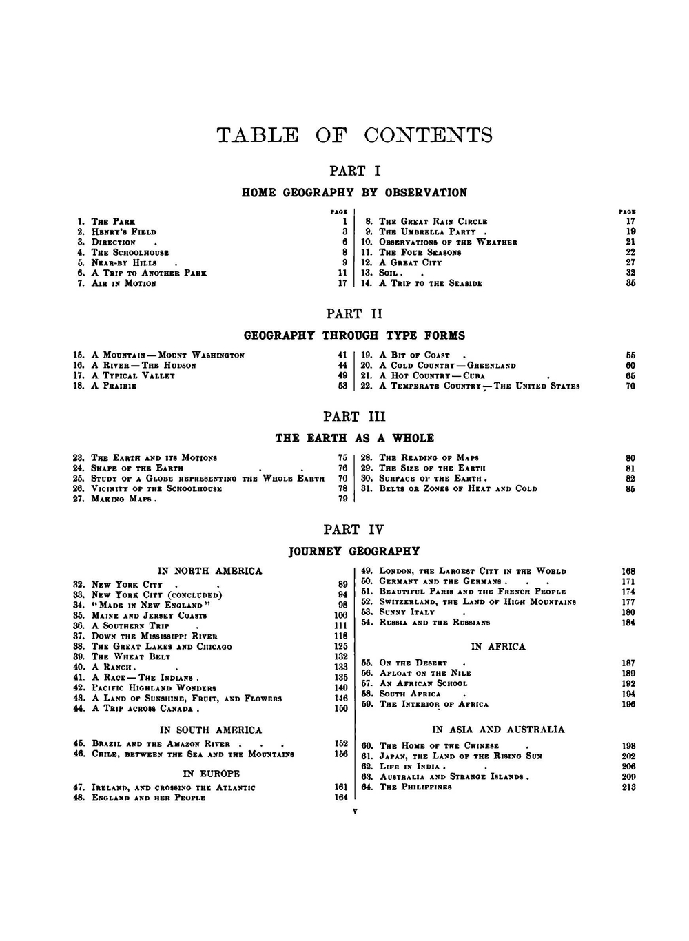 Elementary Geography. A Text-Book for Children | Charles Francis King