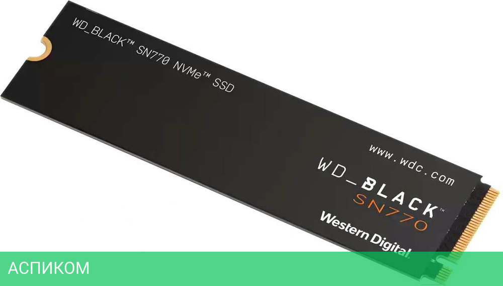 SSD диск WD Black SN770 NVMe 500GB (WDS500G3X0E)