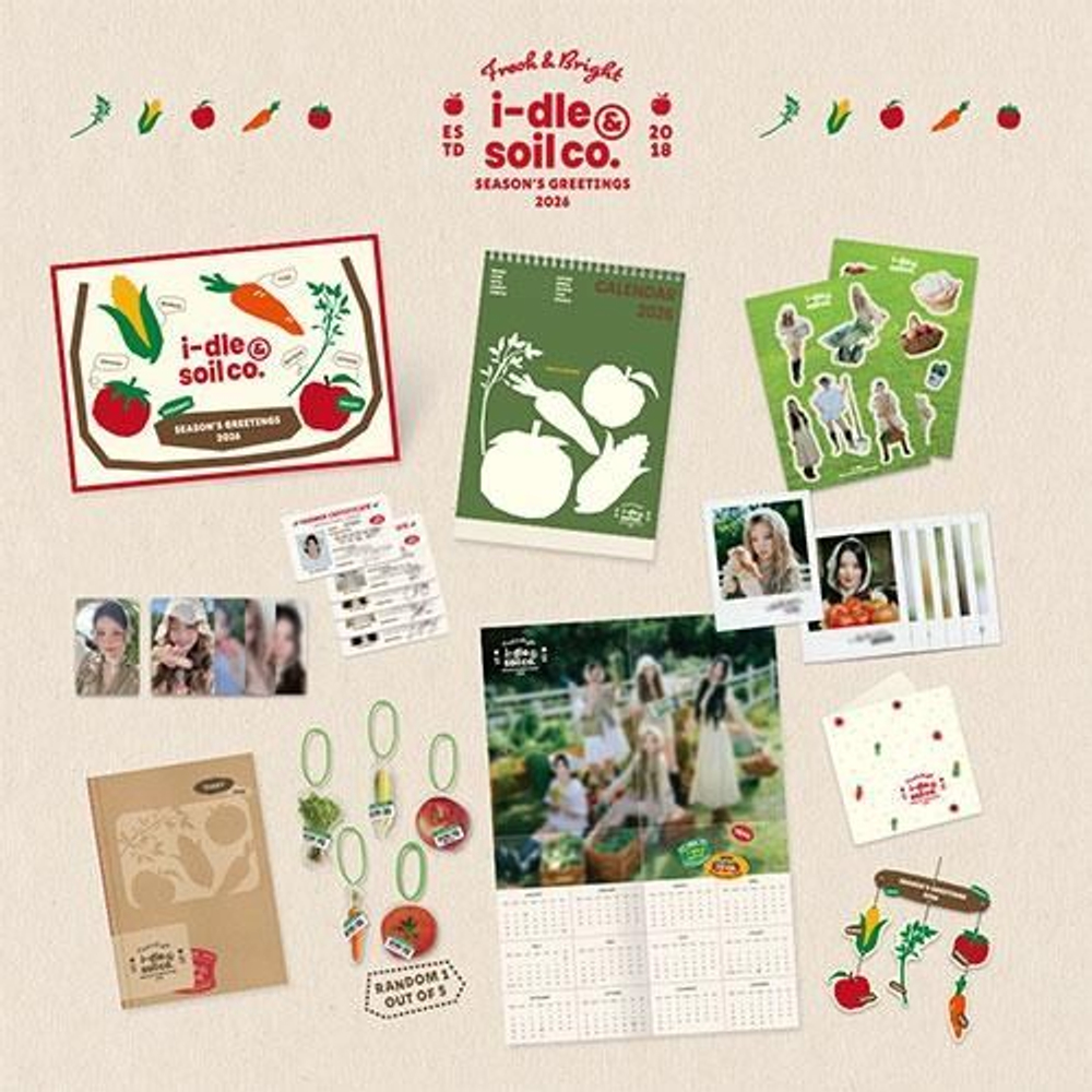 товары i-dle - i-dle & Soil Co. 2026 Season's Greetings
