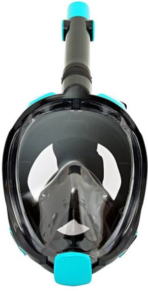 Маска полнолицевая Sargan Галактика премиум черная/бирюзовая/черная