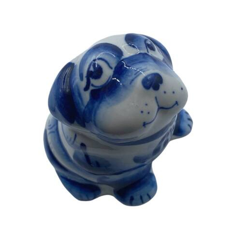 Фигурка Шарпей гжель