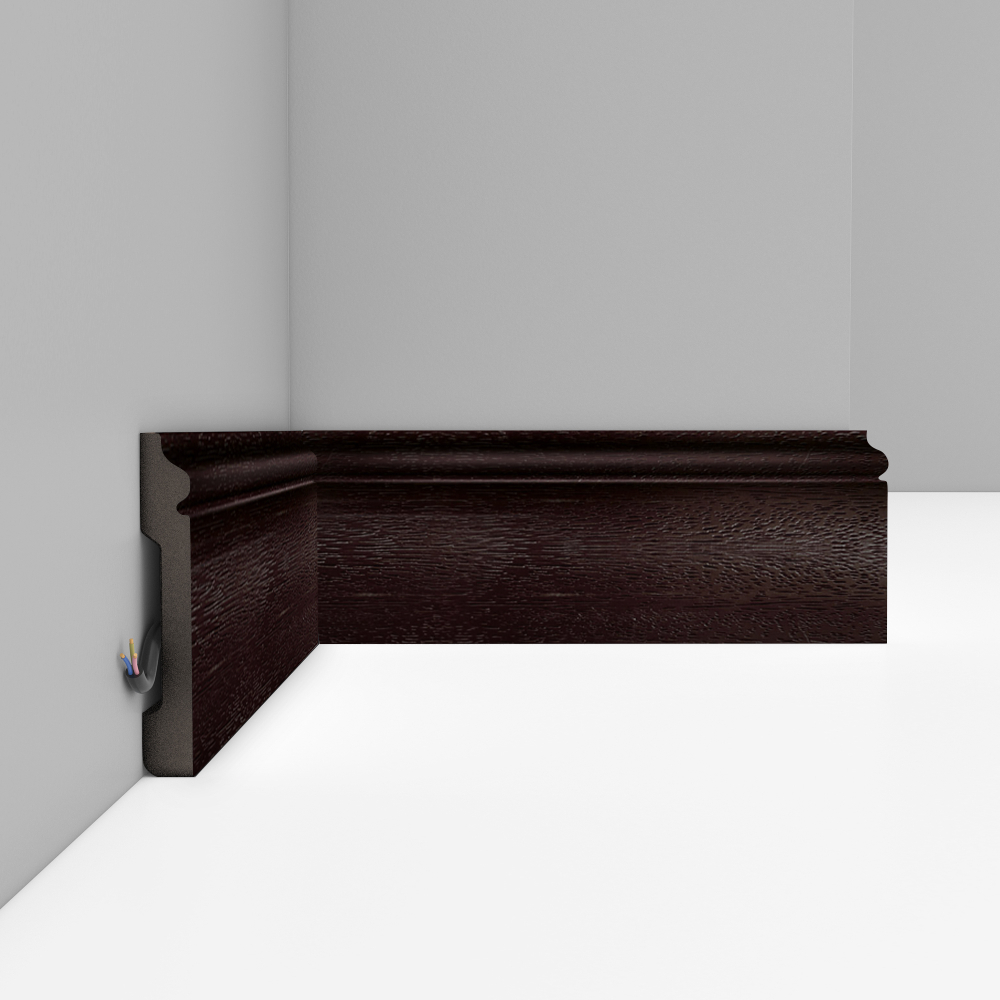 Плинтус напольный Decomaster D005-433 79х13х2400мм