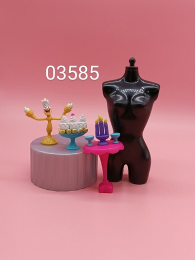 Аксессуар для куклы Барби винтаж -набор 03585