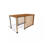 Пергола "Таганрог", сосна, дуб