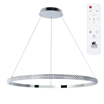 Подвесная люстра 80W 3000-6000K A2182SP-80CC хром Orione Arte Lamp