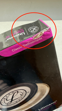 Стетоскоп Littmann Classic III, черный, радужная акустическая головка (5870) - уценка