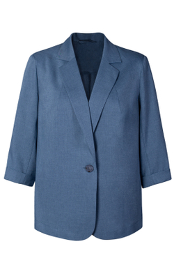 Жакет женский 3881зпб, голубой деним #479ГД043881зпб