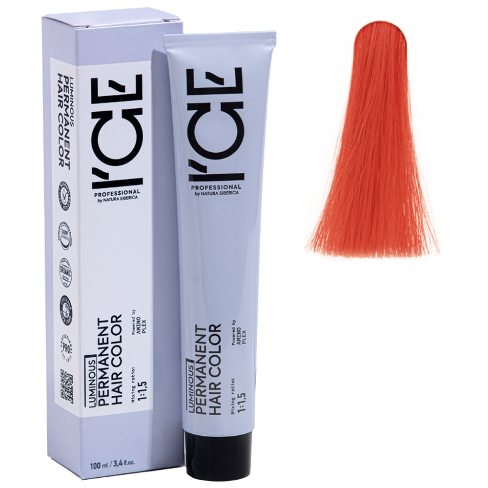 9.44 крем-краска ICE Permanent очень светлый блонд медный интенсивный - 100 мл.