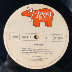 Винтажная виниловая пластинка LP Eric Clapton E.C. Was Here (Japan 1975) (No Obi) Have You Ever Loved A Woman