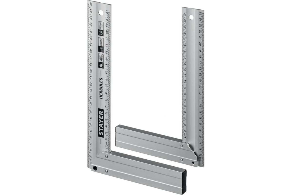 Жесткий столярный угольник STAYER Hercules 250 мм 3432-25