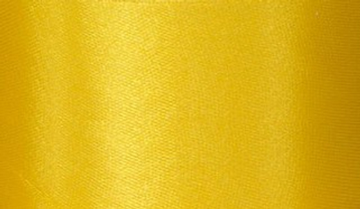 Лента атласная, ш. 1,2 см, янтарный