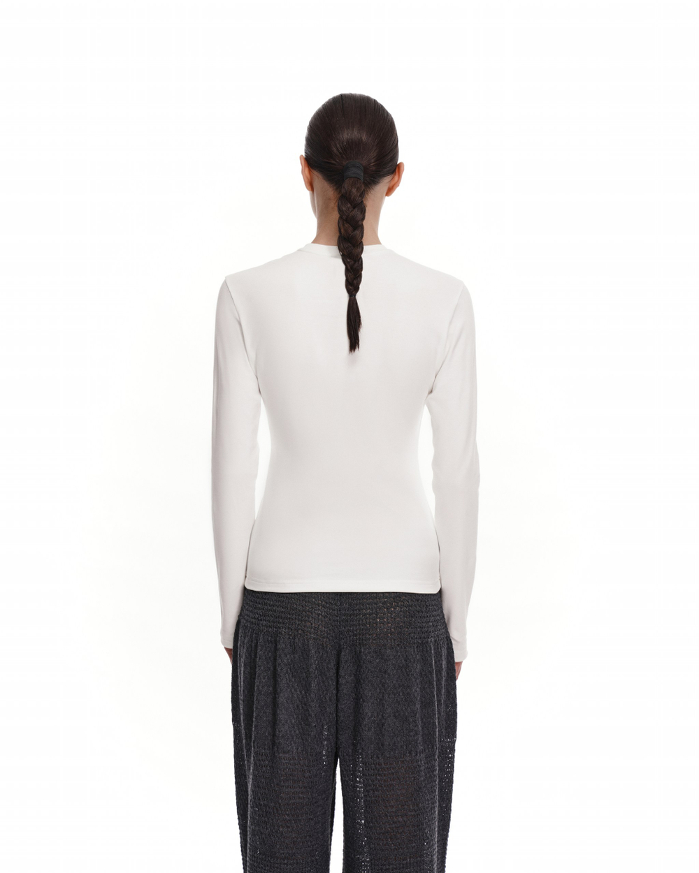 Лонгслив слим