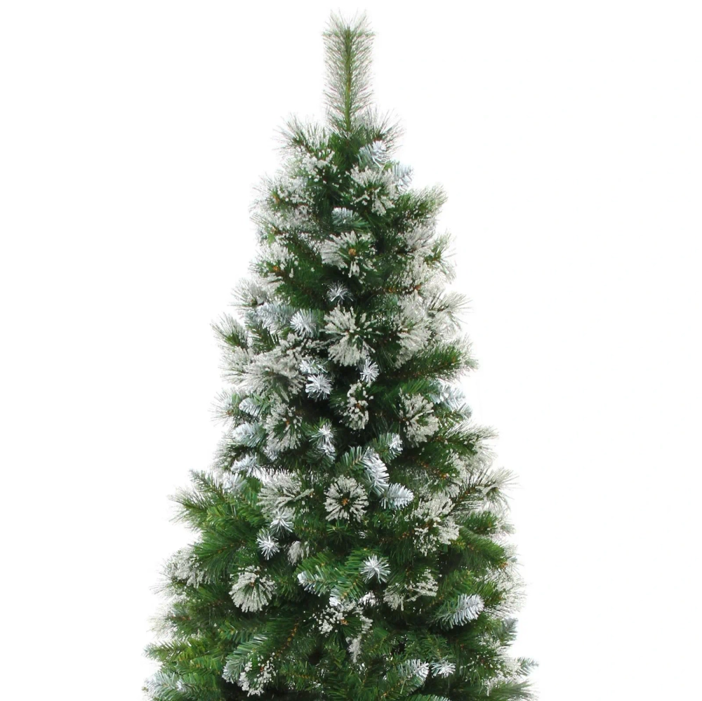 Елка «Хрустальная роса» 210 см, ПВХ+Леска (1000 веток)