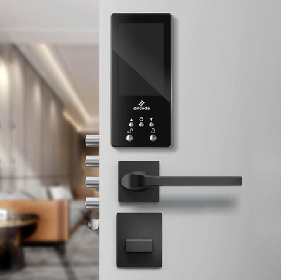 Электромоторный замок с биометрической панелью с Face ID и видеозвонком Dircode DM-7