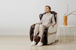 Массажное кресло Sigma от Casa&More Бежево-Коричневое