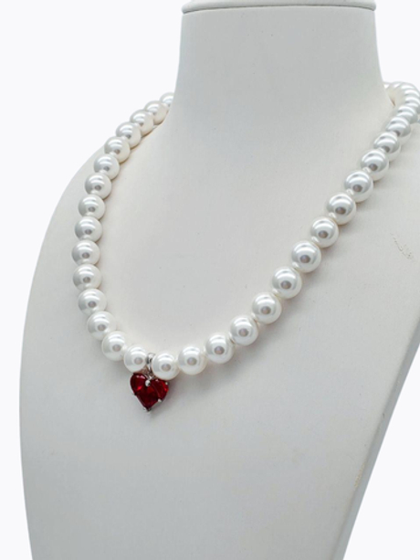 91001034 Колье Роман с камнем