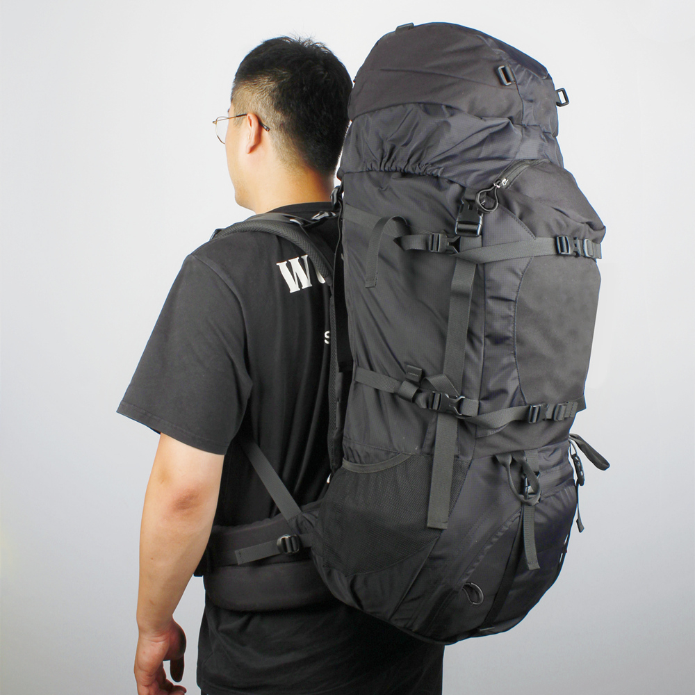 B0441 HIKING BACKPACK 80 Походный рюкзак (черный)