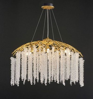 Люстра Coral Crystals Cascade Copper II D60