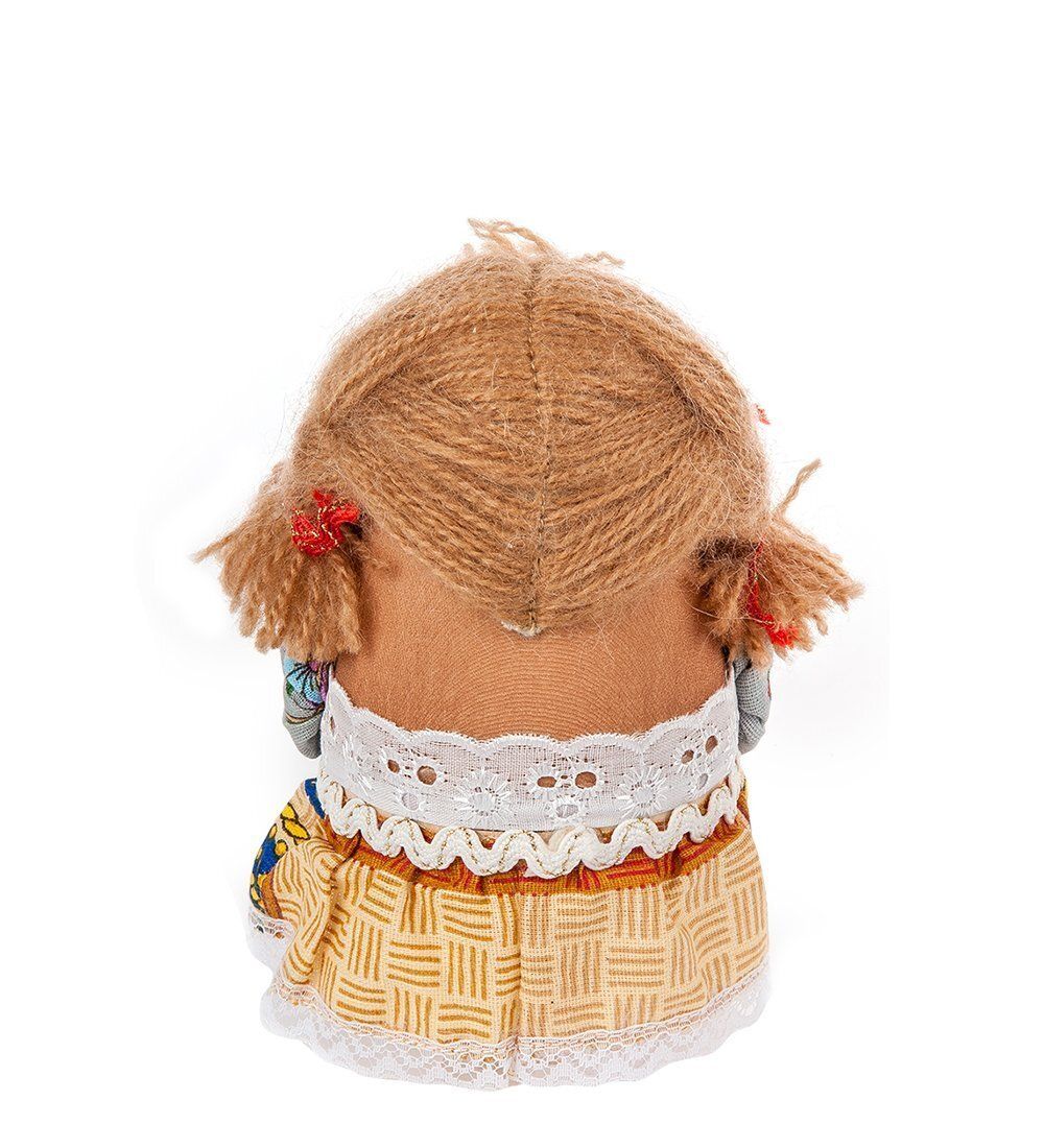 Народные промыслы ТК-723 Матрешка-шкатулка «Марфуша с косичками» мал.