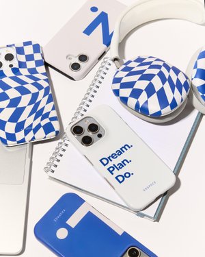 Чехол DIZZY (ярко-синий) для iPhone