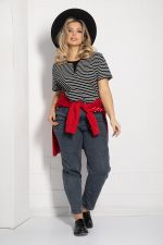 Блуза Асти (черная) Б12628-20 LT Collection