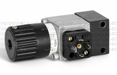 HED8OP-1X/200K14KW - Реле давление поршневое регулировка до 200 бар, монтаж на плиту, регулирующий элемент рукоятка со шкалой