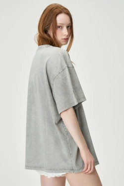 Футболка Теплота бледно-серая