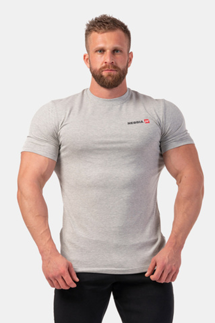 Футболка MINIMALIST LOGO NEBBIA T-SHIRT 291 Серая