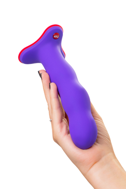 Фаллоимитатор Fun Factory STUBS BOUNCER, силикон, фиолетовый, 18,5см