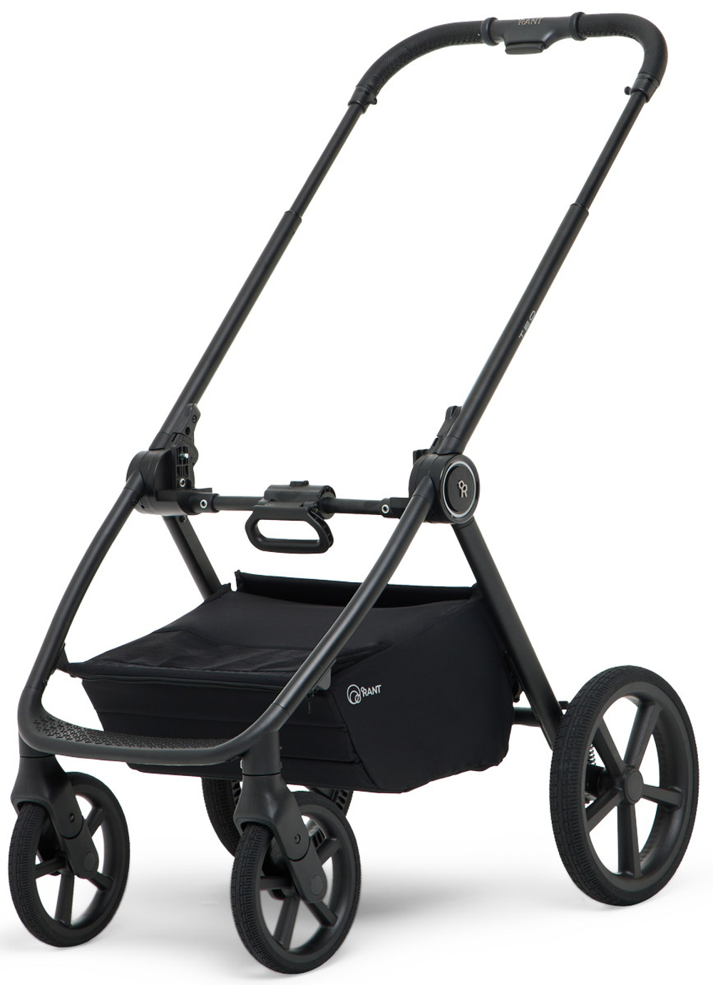 Детская коляска Rant Teo Soft 3 в 1 с автокреслом Evomax Black Graphite
