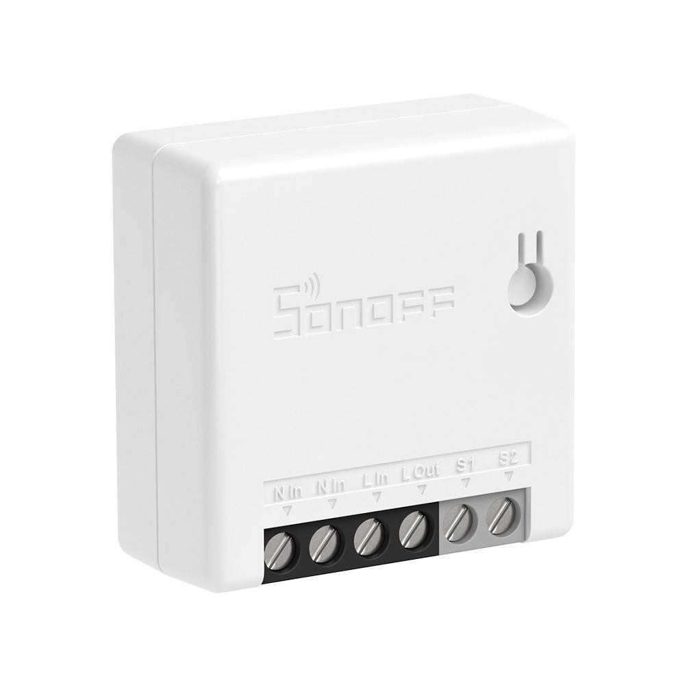 Умное WiFi Реле Sonoff MINIR2 (Работает с Яндекс Алисой)