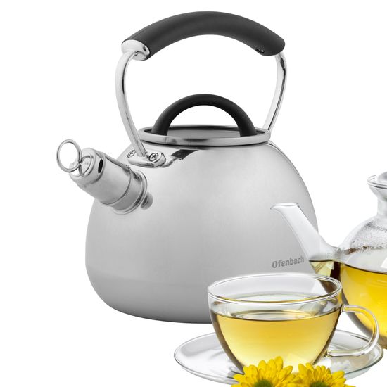 Чайник 2,5 л. из нержавеющей стали со свистком Ofenbach NB 100310
