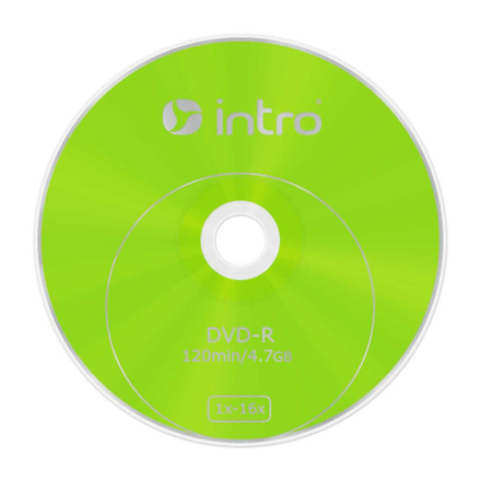 Intro DVD-R INTRO 16х 4,7GB Shrink 50