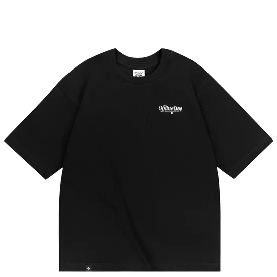 Футболка HAIDED Offline day rlxd hw tee чёрный