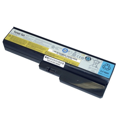 Аккумуляторная батарея для ноутбука Lenovo IdeaPad G430 G450 (L08S6Y02) 48Wh черная