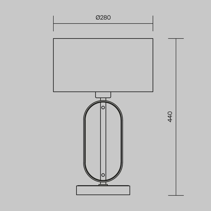 Настольная лампа Maytoni Marmo MOD099TL-01G
