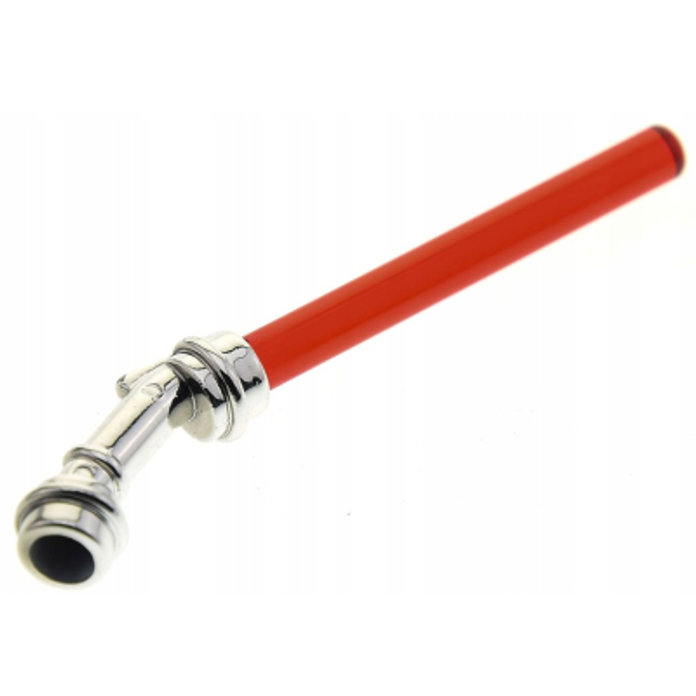 Красный световой меч (30374 Trans-Red + x156 Chrome Silver)