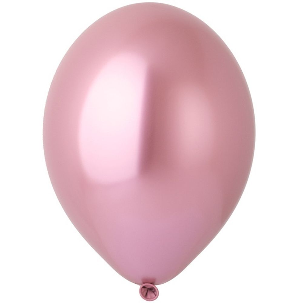 Воздушные шары Belbal, хром 604 розовый, 50 шт. размер 14&quot; #1102-2305