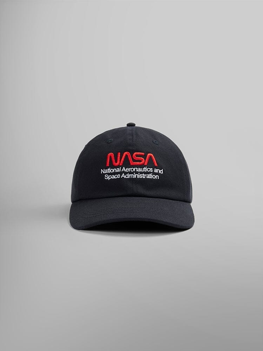 Кепка ALPHA INDUSTRIES NASA WORM LOGO CAP