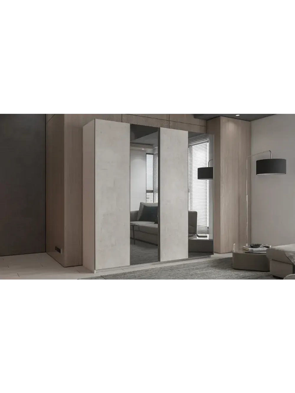 Шкаф-купе WAYSON Pulse 16, 160х50х210