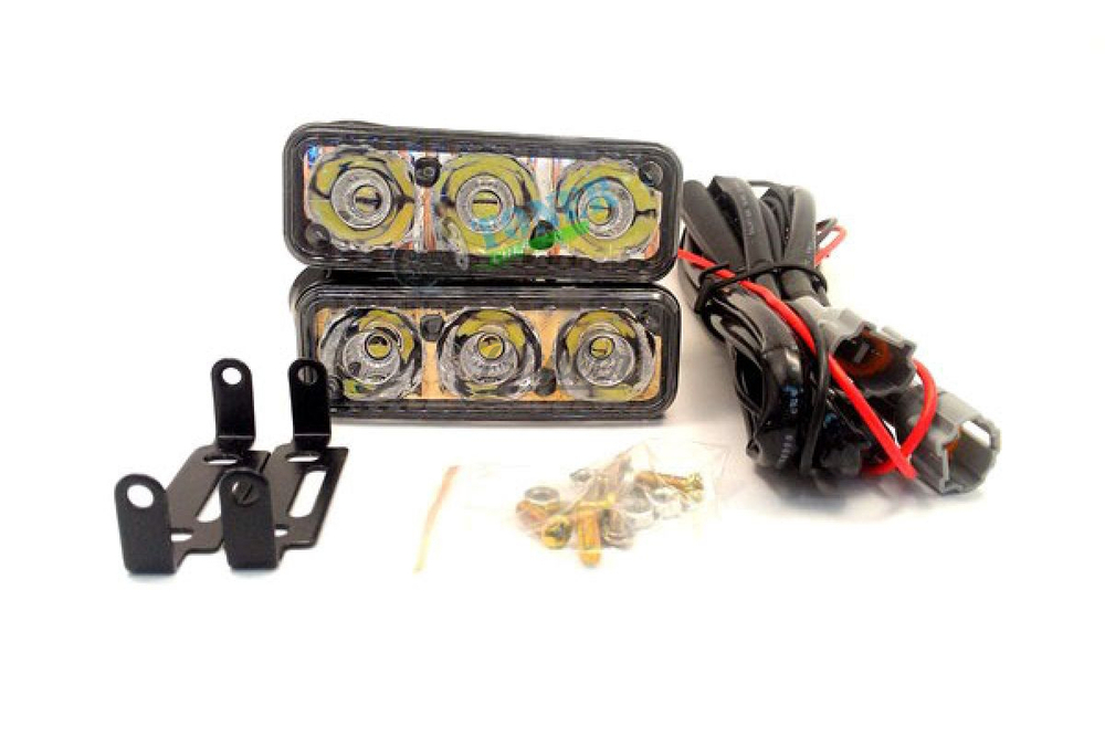 ДХО MC-DRL-3-1 с/о 12V белый, (компл.)