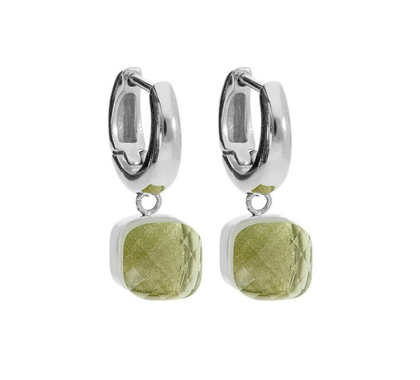 Серьги Qudo Firenze olivine 300147 G/S