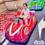 Бамперная машина «Гоночный болид» детская, 2 места, на батареях для проката