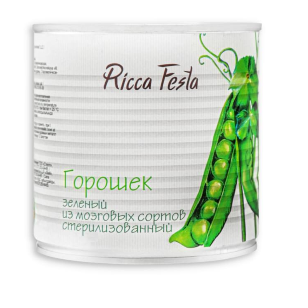 Горошек зеленый Ricca Festa 425 мл