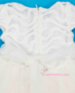 платье Первый бал-волна  ободок 4412