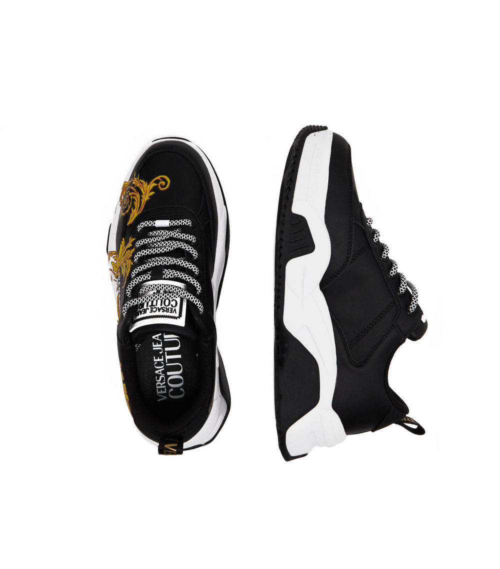 Кроссовки Versace Jeans Couture - черный(74YA3SF1ZP256)