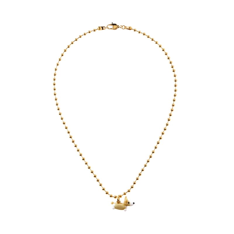 Колье Мой Любимый Пушистик на Цепочке – Корги