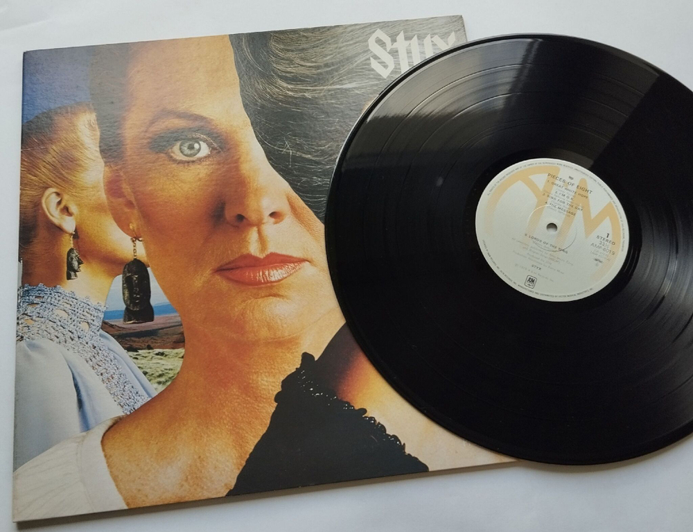 Винтажная виниловая пластинка LP Styx Pieces Of Eight (Japan 1978) (No Obi) Renegade